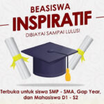 Beasiswa Inspiratif 2022 untuk SMP hingga S2 (End: 10 Juli 2022)