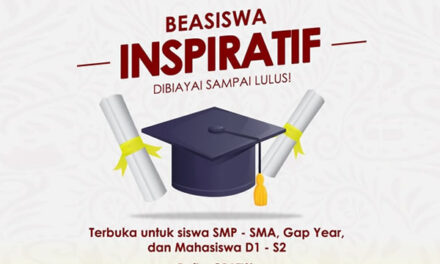 Beasiswa Inspiratif 2022 untuk SMP hingga S2 (End: 10 Juli 2022)