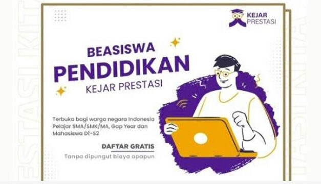 Beasiswa Pendidikan Kejar Prestasi untuk Pelajar SMA hingga Mahasiswa (Deadline: 3 April 2023)